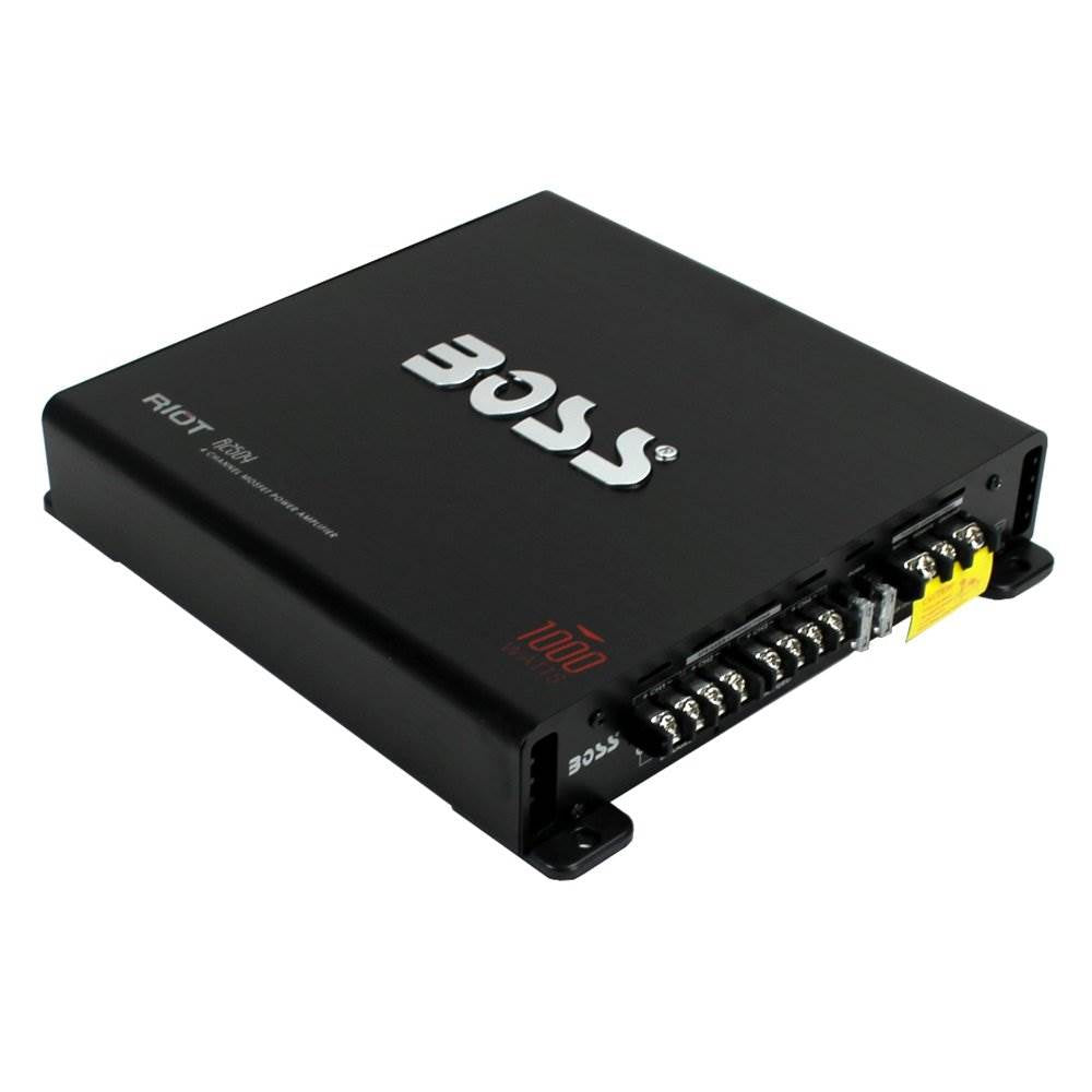 Boss Audio 1000W 4 Channel Car Audio Power Stereo Amplifier w/ Remote (2 Pack)
