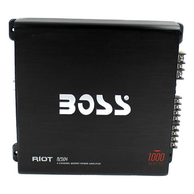 Boss Audio 1000W 4 Channel Car Audio Power Stereo Amplifier w/ Remote (4 Pack)