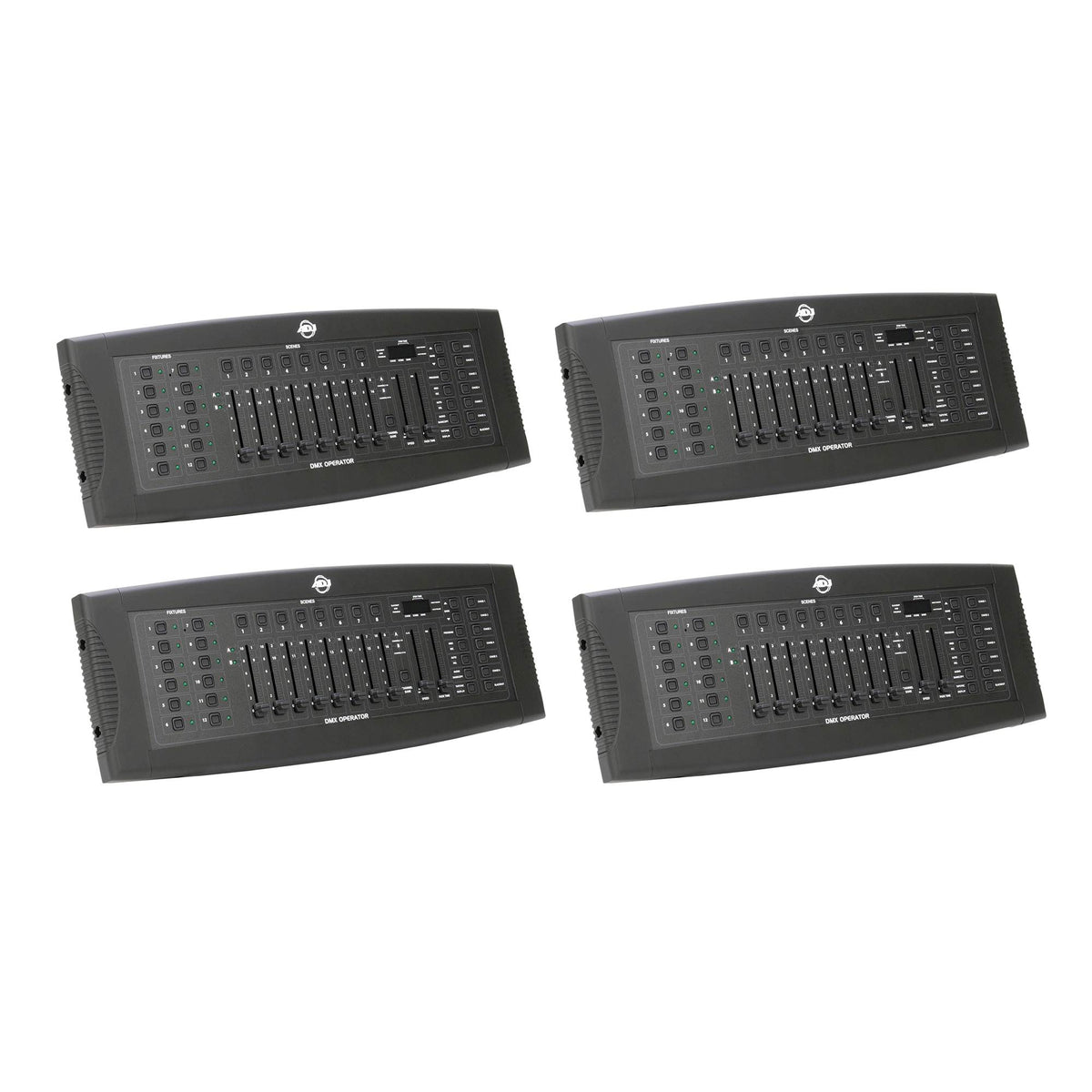 American DJ ADJ DMX Operator 192-Channel MIDI Lighting Controller Board (4 Pack)