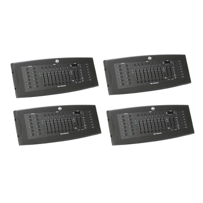 American DJ ADJ DMX Operator 192-Channel MIDI Lighting Controller Board (4 Pack)