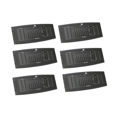 American DJ ADJ DMX Operator 192-Channel MIDI Lighting Controller Board (6 Pack)