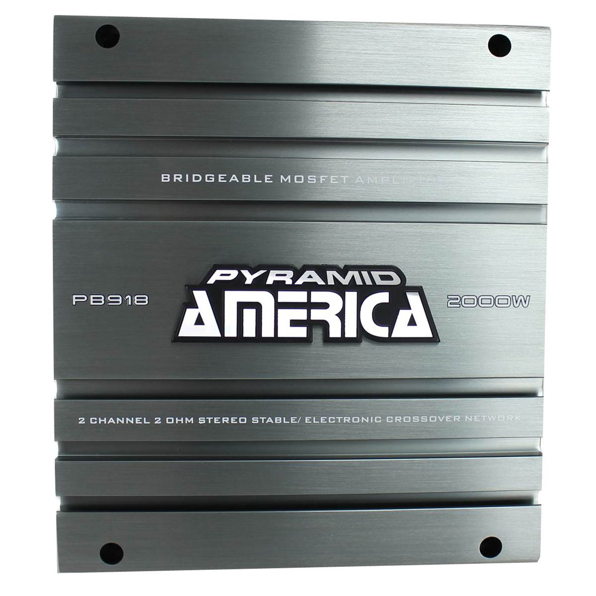 Pyramid PB918 2000W 2 Channel Car Audio Amplifier Power Amp Bridgeable (2 Pack) - VMInnovations