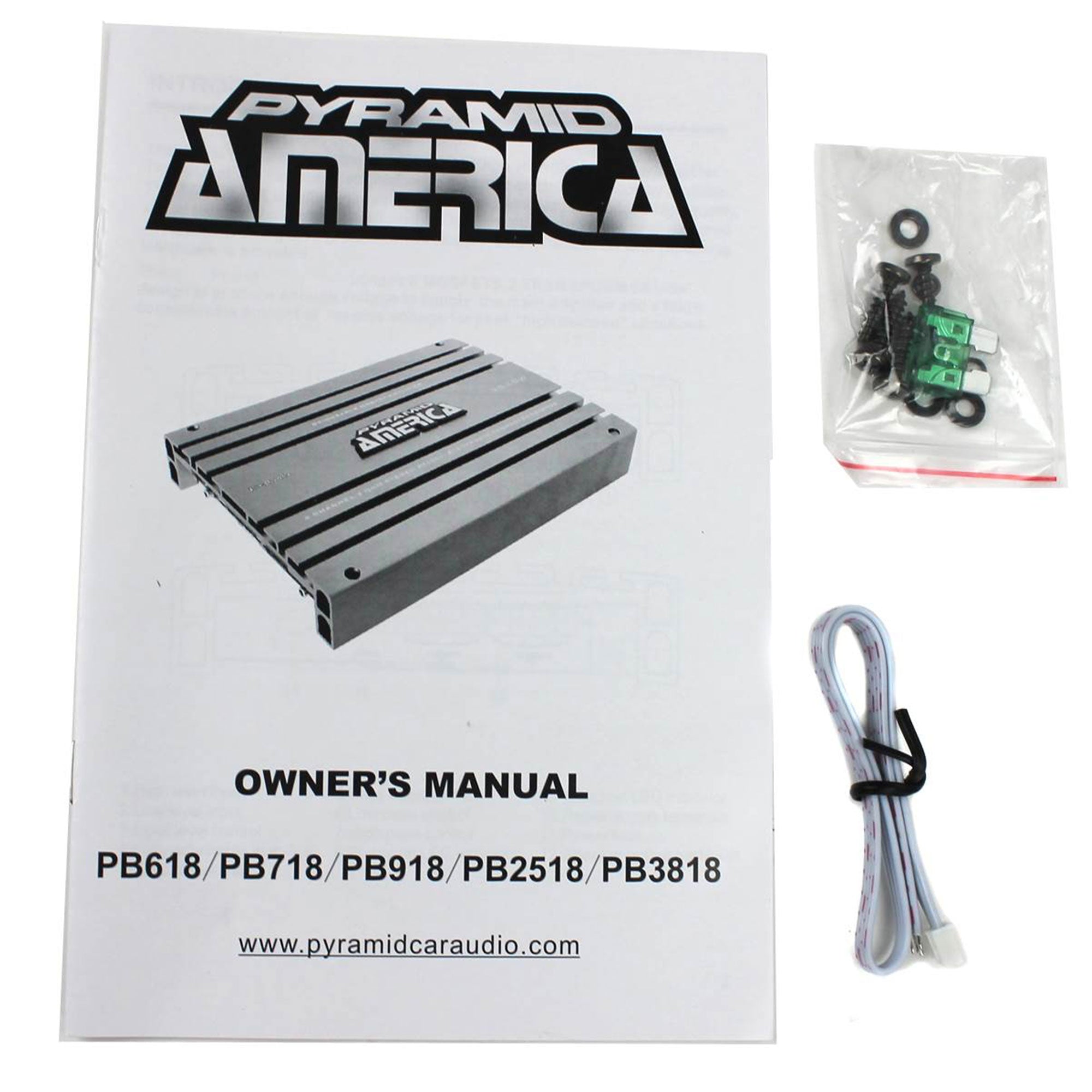 Pyramid PB918 2000W 2 Channel Car Audio Amplifier Power Amp Bridgeable (2 Pack) - VMInnovations