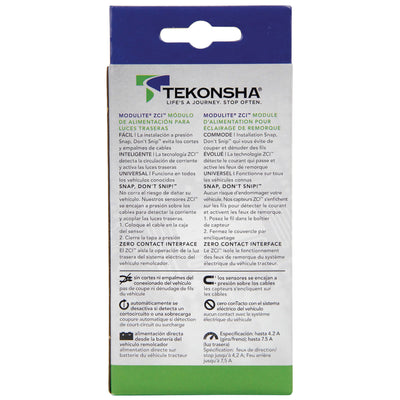 Tekonsha ZCI Zero Contact Interface Universal ModuLite Trailer Light (Open Box)