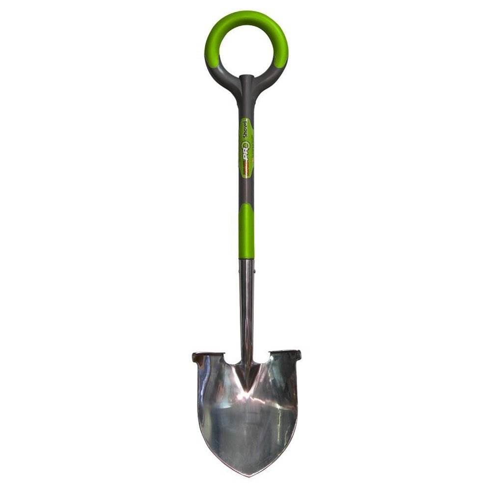 Radius Garden PRO 41" All Purpose Stainless Ergonomic Round Shovel (4 Pack)