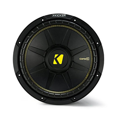 Kicker 44CWCS10 10" 500W Car Audio Subwoofer + 1600W Amplifier + Wiring