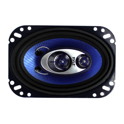 Pyle PL463BL 4x6 Inch 240 Watt 3 Way Car Audio Component Speakers, (24 Speakers)