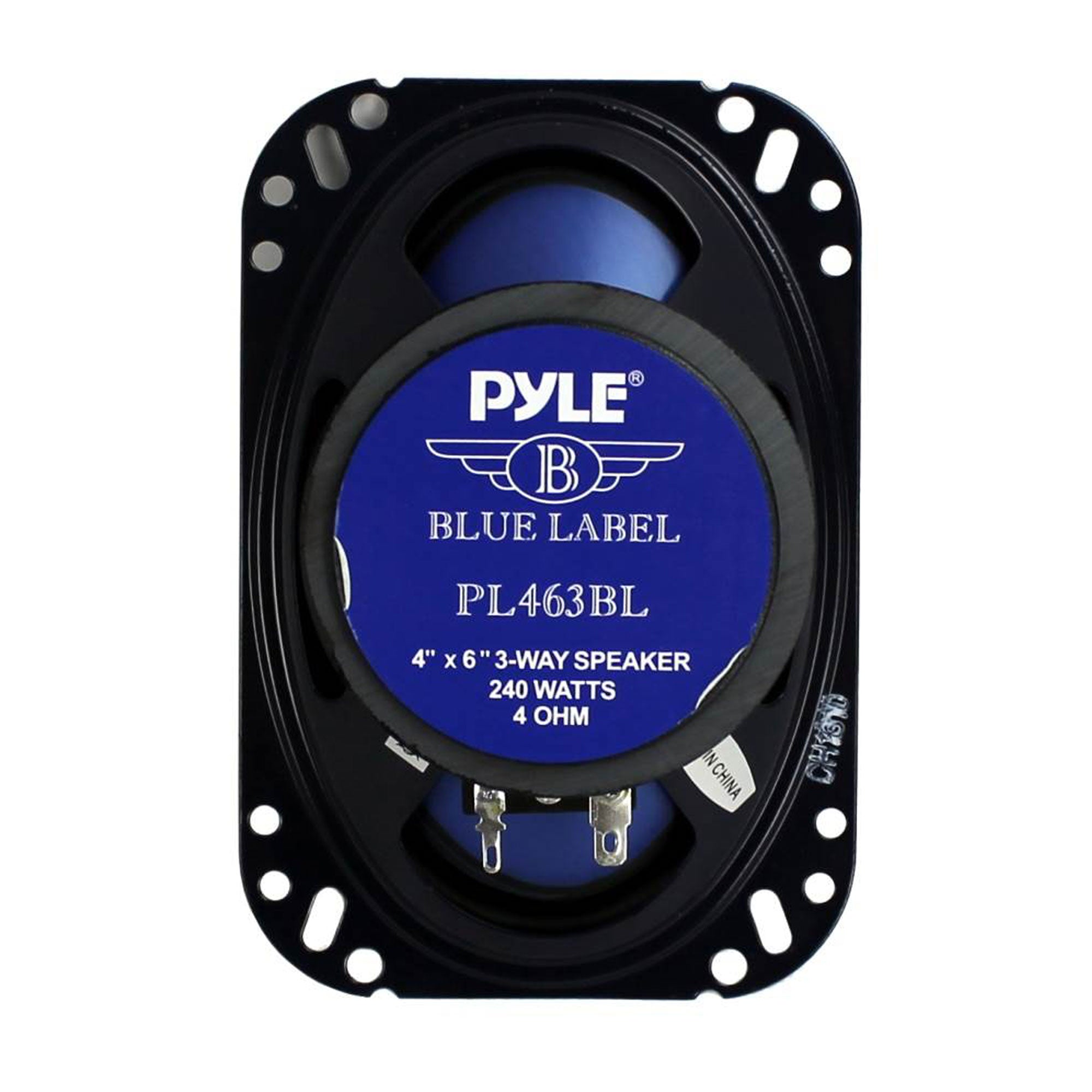 Pyle PL463BL 4x6 Inch 240 Watt 3 Way Car Audio Component Speakers, (24 Speakers)