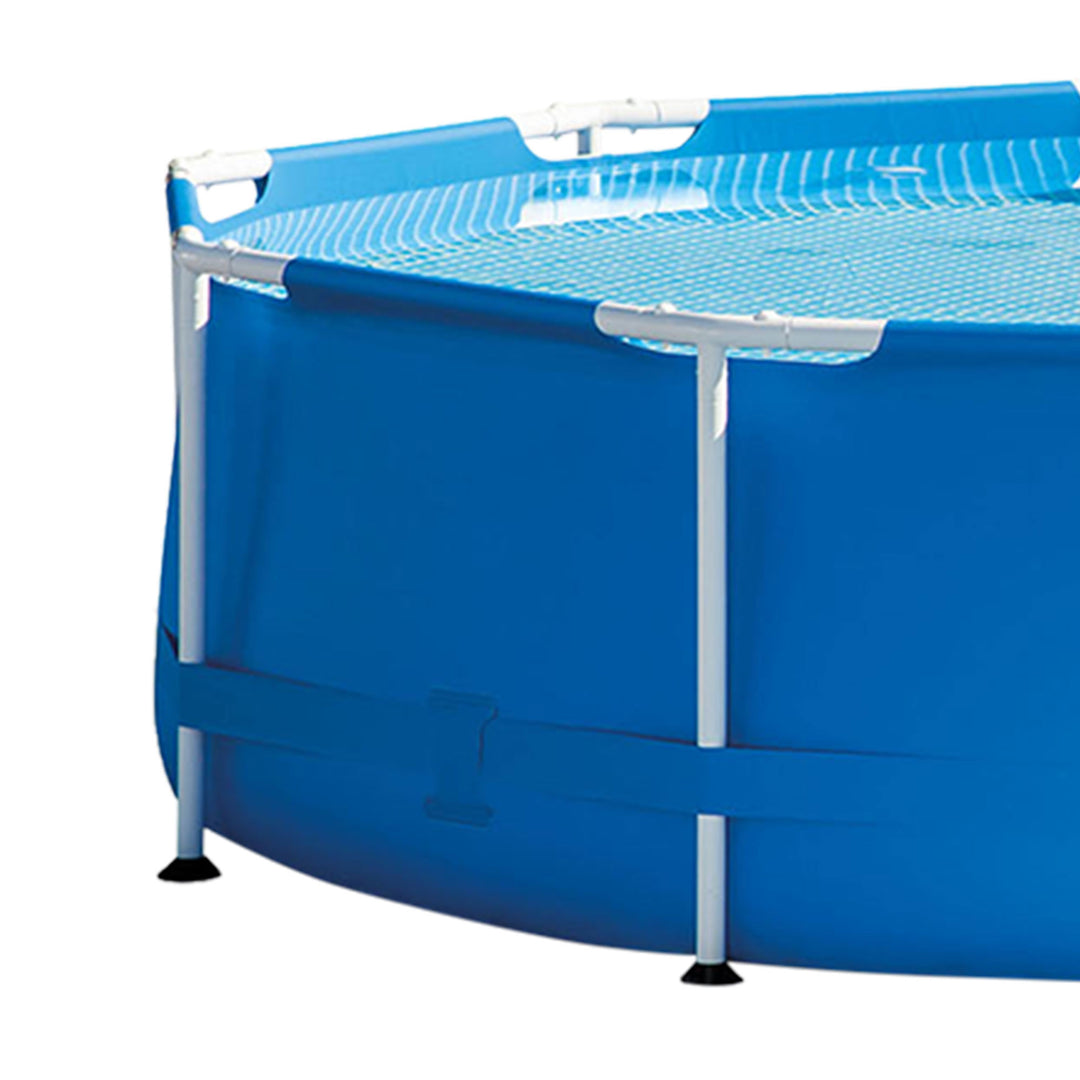 Intex 10 Foot x 30 Inch Above Ground Round Swimming Pool, (Pump Not Included)