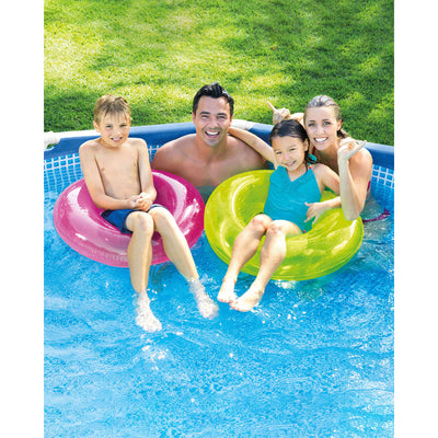 Intex 12 Foot x 30 Inches Metal Frame Pool (Open Box) (2 Pack)