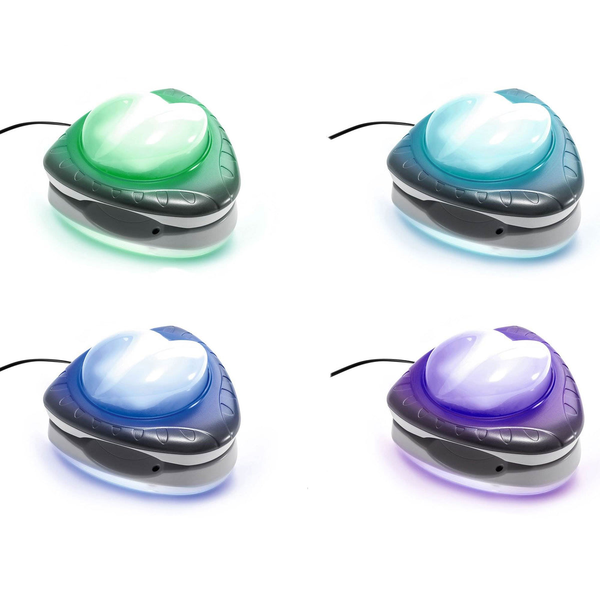 Intex Above Ground Multi Color LED Magnetic Pool Wall Light (Open Box) (2 Pack)