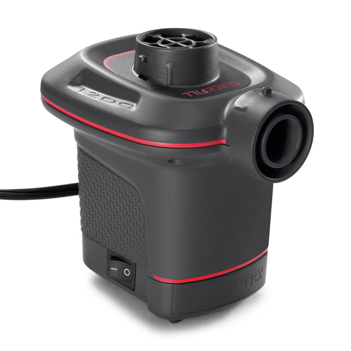 Intex 12 Volt DC Car Electric 23 CFM Inflatable Float & Air Bed Pump (Used) - VMInnovations