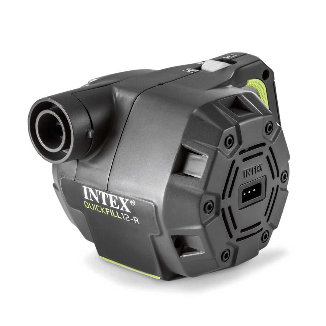 Intex 66641E 120V Quick Fill Rechargeable Inflatable Air Bed Pump (Open Box)