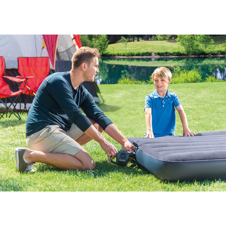 Intex 66641E 120V Quick Fill Rechargeable Inflatable Air Bed Pump (Open Box)