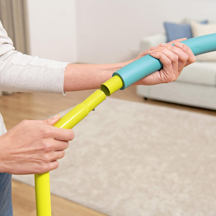 Fisher-Price WonderJump 36" Round Indoor Mini Trampoline for Kids Toddler Toy - VMInnovations