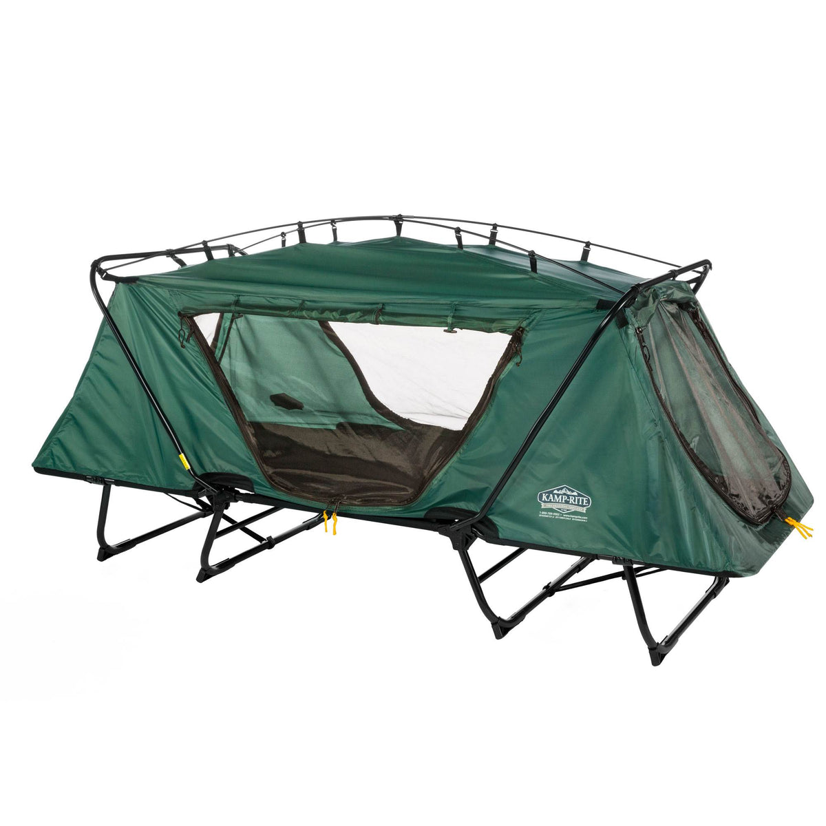 Kamp Rite Camping Gear Storage Bag Tent Cot and Outdoor Camping Bed for 1 Person