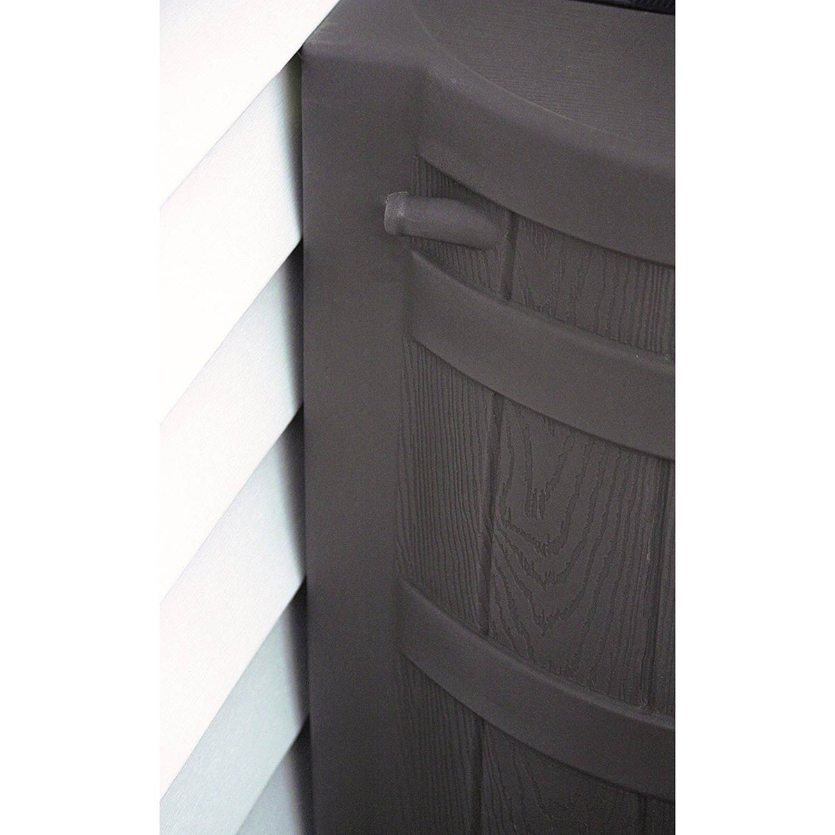 Good Ideas RW50 Rain Wizard 50 Gallon Plastic Rain Barrel Water, Oak (20 Pack)