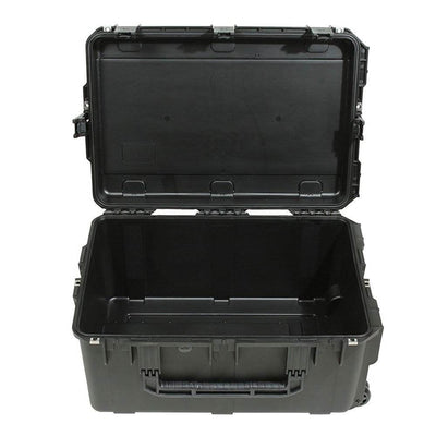 SKB Cases Plastic Waterproof Utility Electronics Case with Wheels (2 Pack)