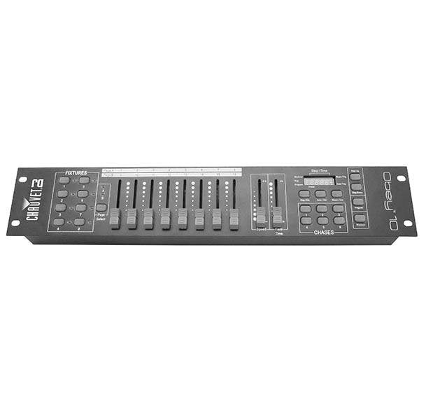 CHAUVET OBEY10 DMX-512 2U Rack 128 Channels Lighting Controller OBEY 10 (2 Pack)