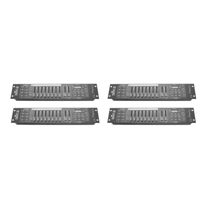 CHAUVET OBEY10 DMX-512 2U Rack 128 Channels Lighting Controller OBEY 10 (4 Pack)