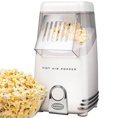 Nostalgia 8 Cup Hot Air Home Kitchen Countertop Popcorn Maker Machine (4 Pack)