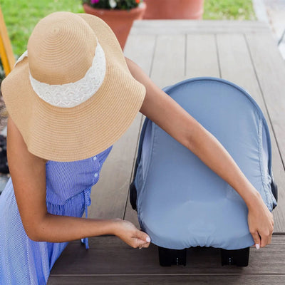 CozyBaby Lightweight Mesh Summer Sun and Bug Baby Carrier Cover (Open Box) - VMInnovations
