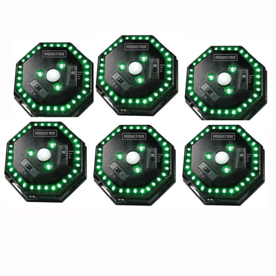 MOULTRIE Motion Activated LED Feeder Hog Light w/ 30FT Radius (6 Pack)