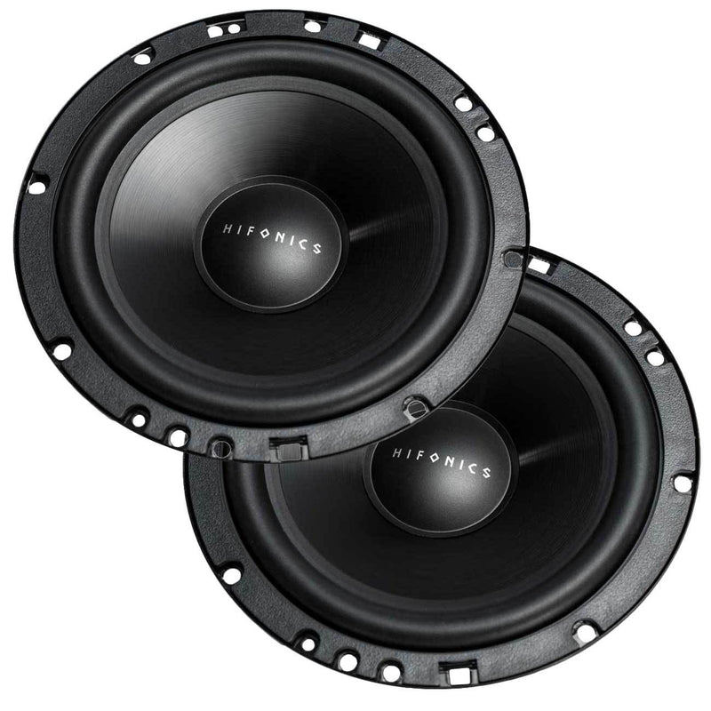 Hifonics ZS65C Zeus 6.5" 2 Way Car Audio 400W Component Speaker Systems (2 Pack)