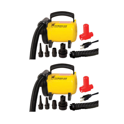 Airhead Hi Pressure 120V Air Pump Inflatables Pressure Release 2.5 PSI (2 Pack)