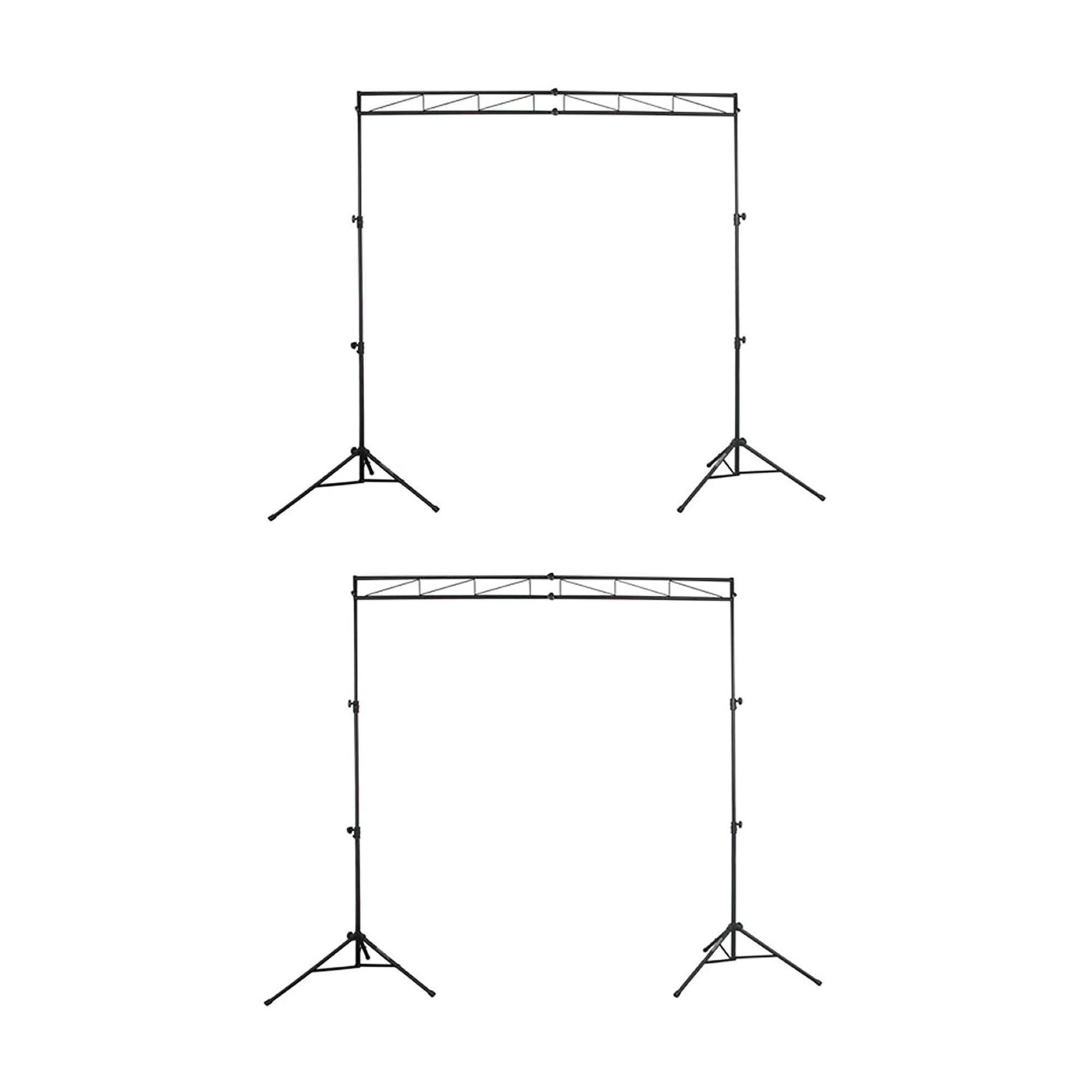 ODYSSEY CASES 8' Portable DJ Lighting Truss System - 150LB Capacity (2 Pack)