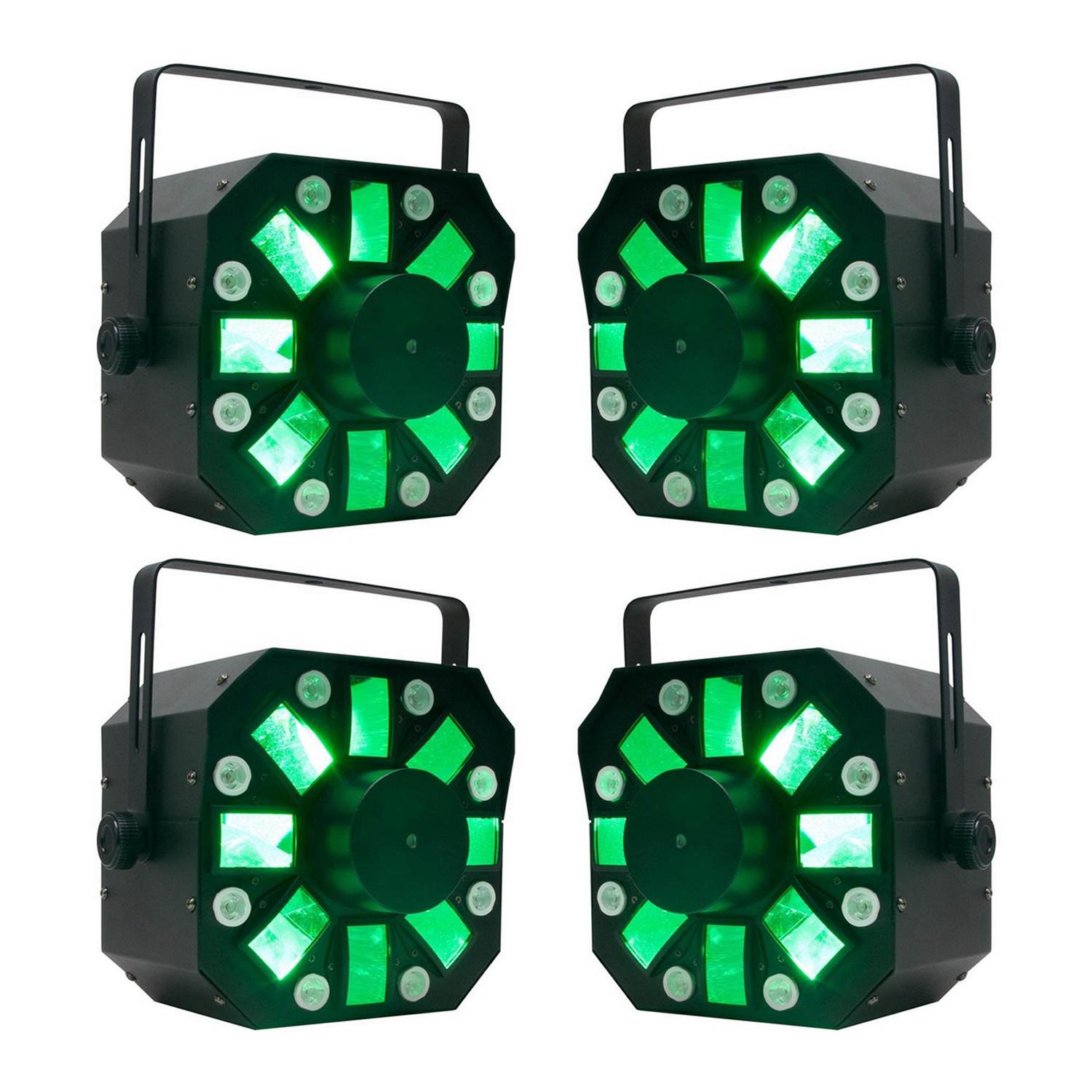 American DJ Stinger DMX, Strobe and Moonflower LED Light Effect (4 Pack)
