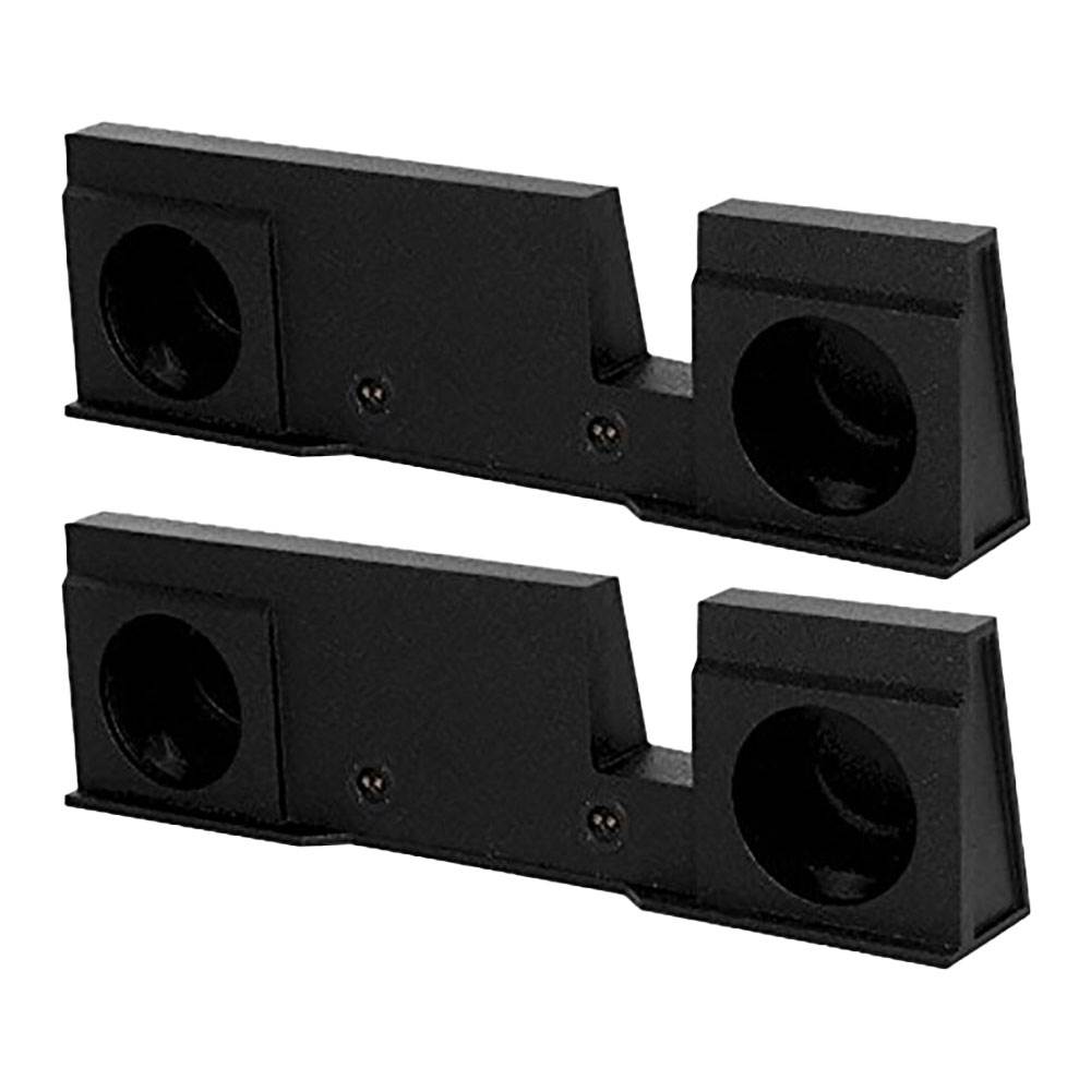 Q Power QBFORD12-2004 2 Hole 12" Subwoofer Enclosure Box (2 Pack)