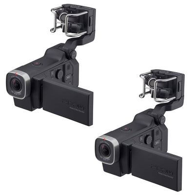 Zoom Q8 Handy Professional 4 Track Audio Recorder HD Video Pro Camera (2 Pack) - VMInnovations