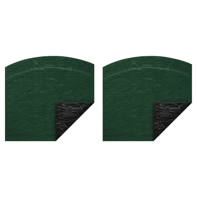 Swimline 21 Foot Round RipStopper Above In Ground Swimming Pool Cover (2 Pack) - VMInnovations