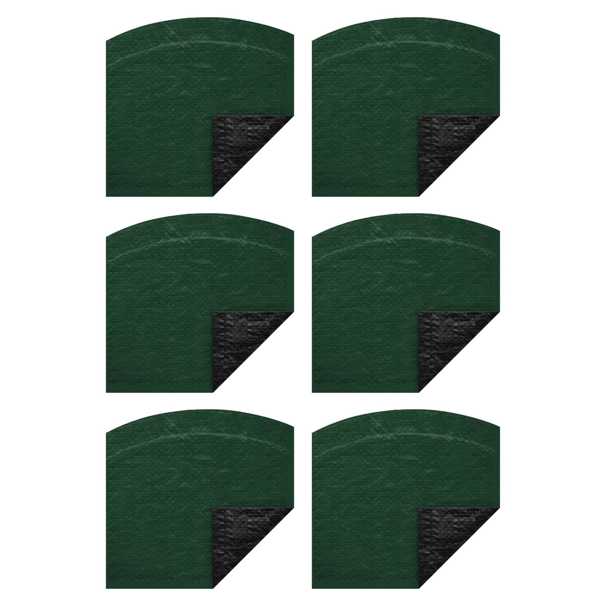 Swimline 21 Foot Round RipStopper Above In Ground Swimming Pool Cover (6 Pack) - VMInnovations
