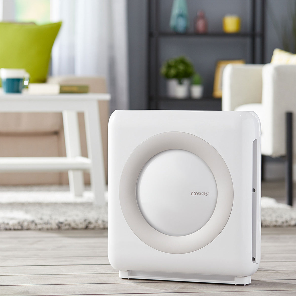 Coway AP-1512HH Mighty 4 Stage Filtration Air Purifier w/ HEPA & Eco Mode, White