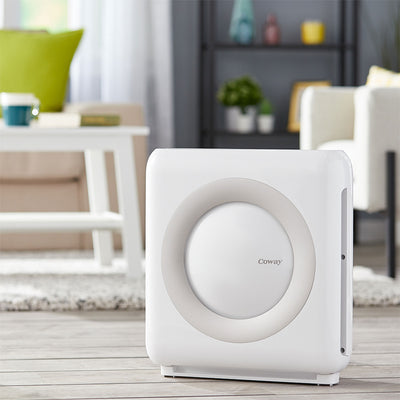 Coway AP-1512HH Mighty 4 Stage Filtration Air Purifier w/ HEPA & Eco Mode, White