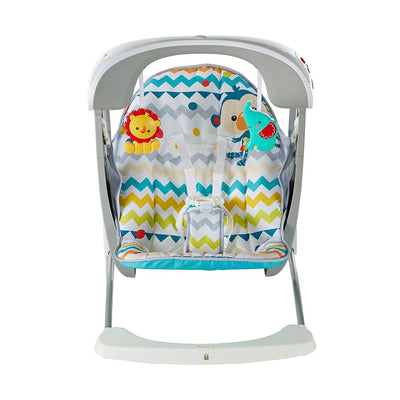 Fisher Price Colorful Carnival 6 Speed Take Along Infant Swing & Seat (2 Pack)