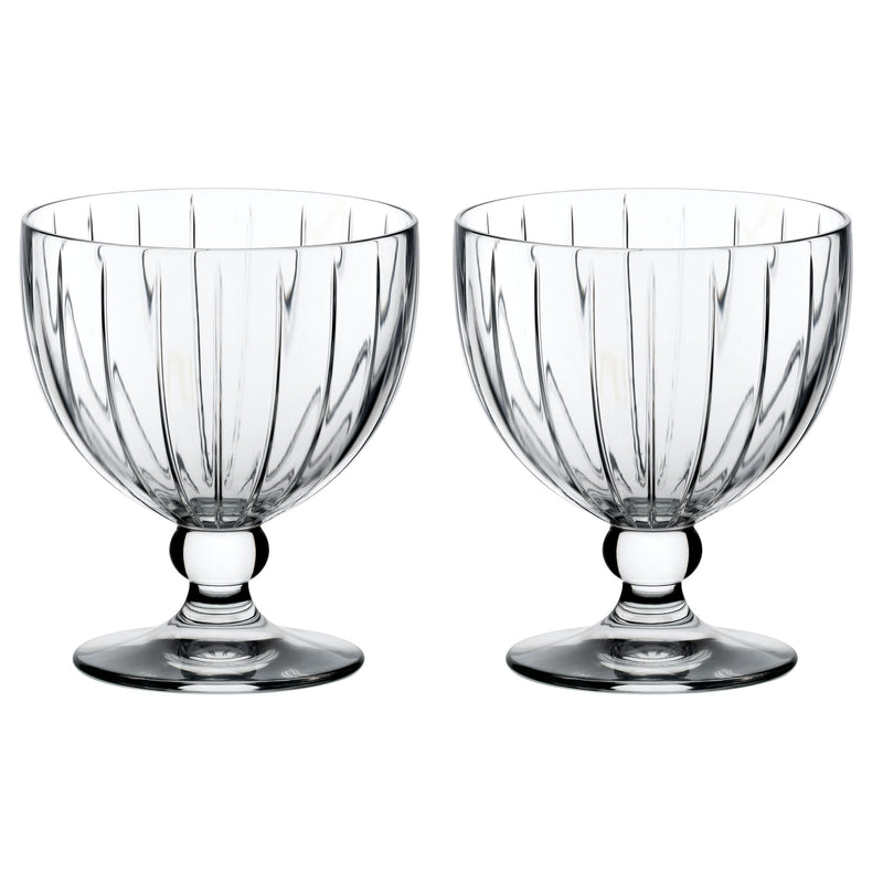 Riedel Sunshine Collection Classic Crystal Dessert Coupette Glass Dish, Set of 4