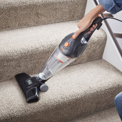 Black and Decker 3 In 1 Corded Handheld Vacuum with Bagless Canister Vacuum