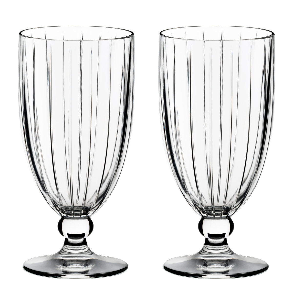 Riedel Crystal Tall All-Purpose Glass and Cabernet Red Wine Glass Set (4 Pack)