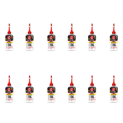 3-In-One Long Lasting Multi Purpose Oil w/ Telescoping Marksman Spout (12 Pack)