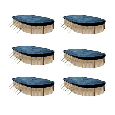 Swimline 16 x 25' Heavy Duty Above Ground Winter Swimming Pool Cover (6 Pack)