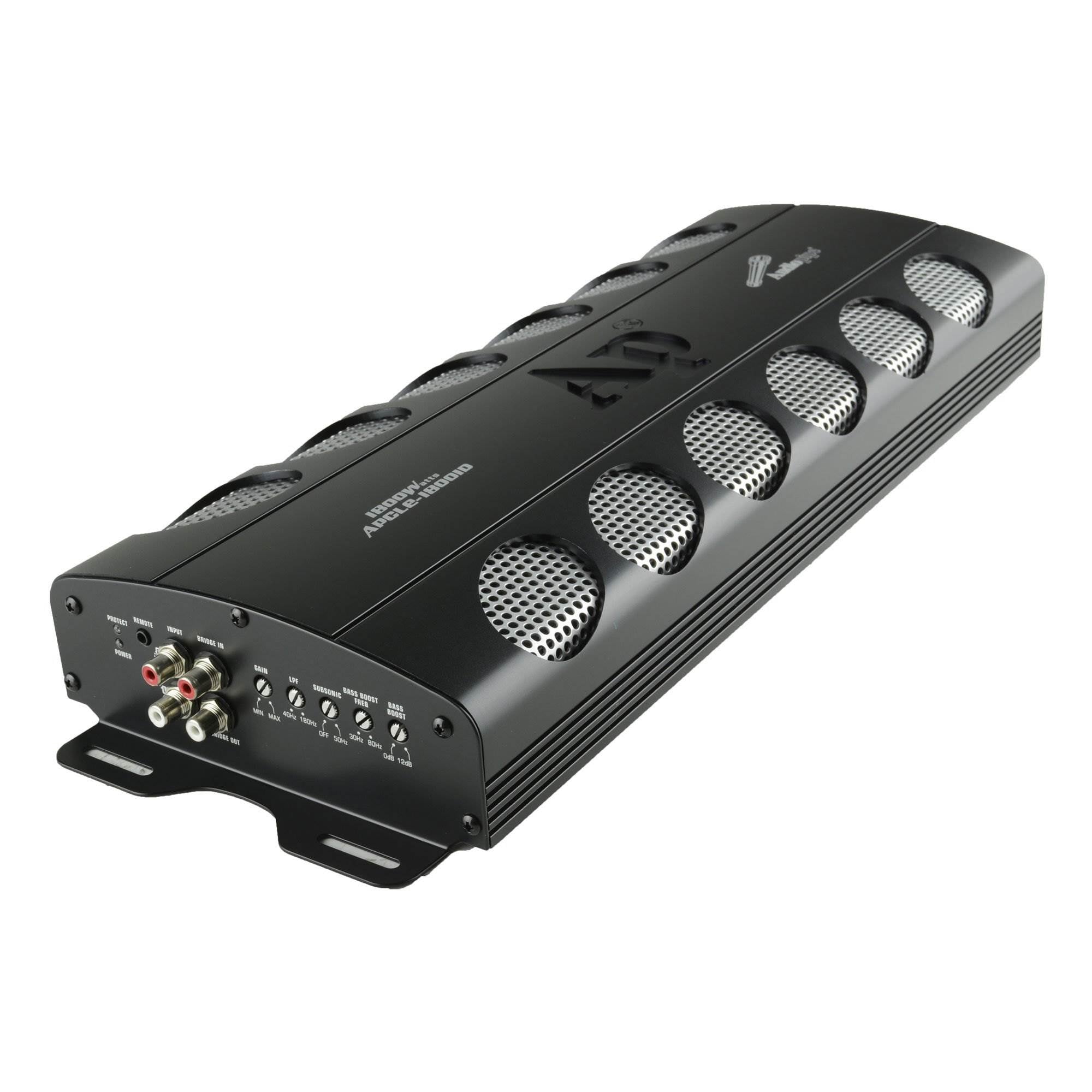 Audiopipe APCLE-18001D 1800 Watt Class D 1 Ohm Car Audio Mono Amplifier (2 Pack) - VMInnovations