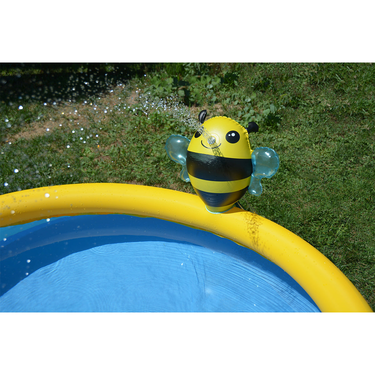 JLeisure 5' x 16.5" Bee Spray Outdoor Above Ground Kid Swimming Pool (Used) - VMInnovations