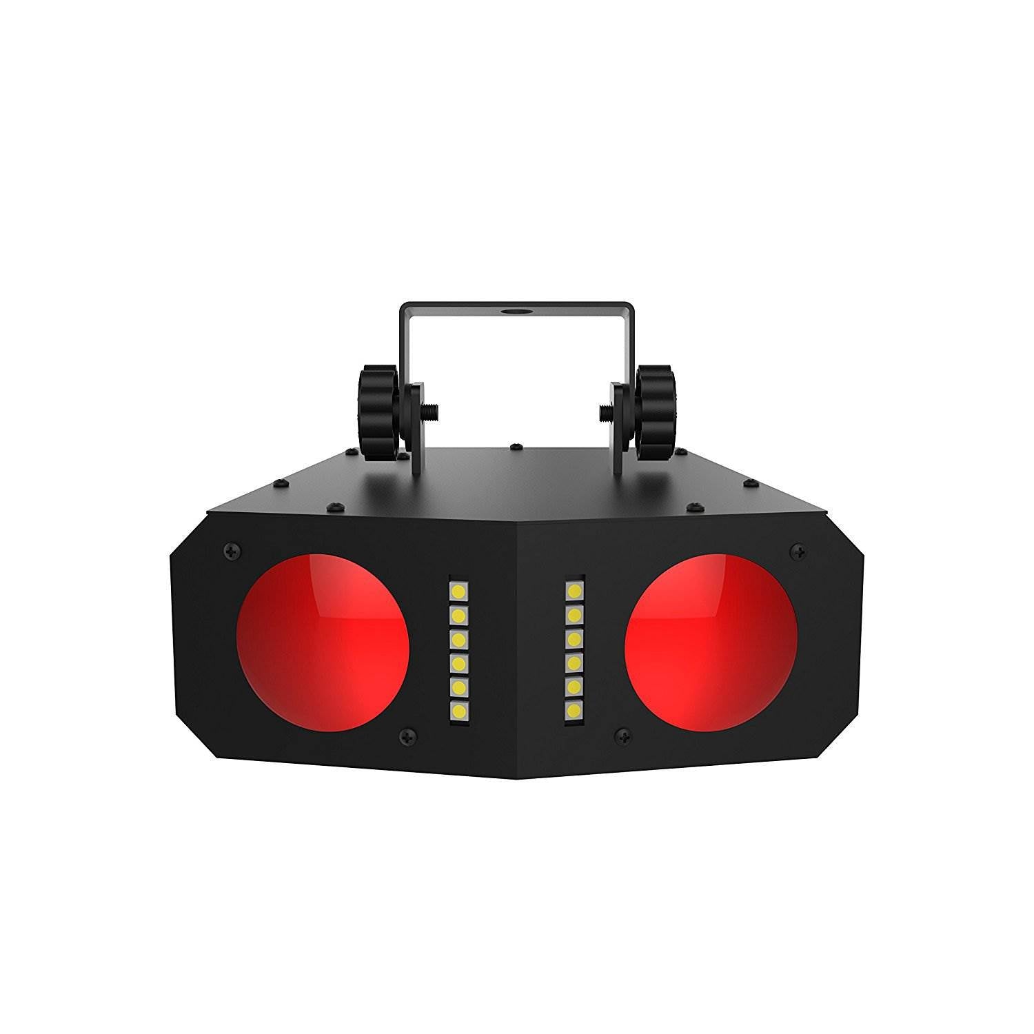 Chauvet DJ Duo Moon Plug and Play LED Beam Lighting Stage Light Effect (2 Pack)
