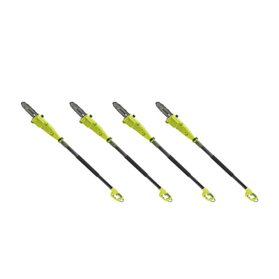 Sun Joe 7 Amp Electric 8.7 Foot Telescoping Convertible Chainsaw Pole (4 Pack)