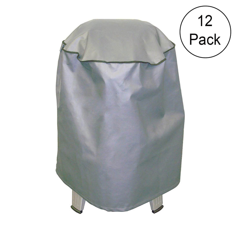 Char-Broil Big Easy Outdoor BBQ Smoker, Roaster, & Grill Cover, Gray (12 Pack)