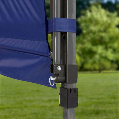 Quik Shade Summit 10' x 17' Instant Canopy & Adjustable Awning, Taupe (2 Pack)