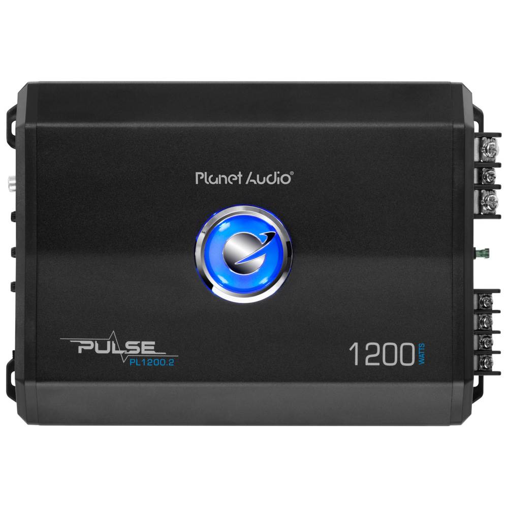 Planet Audio 1200W 2 Channel Full Range Class A/B MOSFET Amplifier (6 Pack)